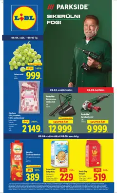 Lidl - Akciós újság Lidl megtekintése, amely érvényes 2025.09.04.-től