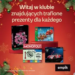 Pogląd gazetki "Xmas - Zabawki" ze sklepu Empik ważnej od 26.11.2025