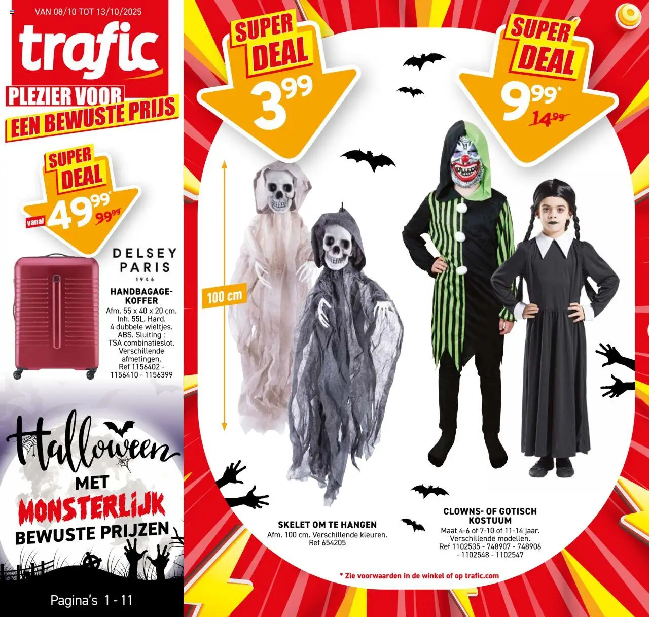 Trafic shop Folder geldig vanaf 08/10/2025 - Paginanummer 1