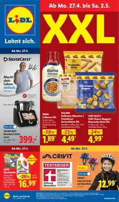 Vorschau von dem Prospekt des Geschäftes Lidl, gültig ab dem 27.04.2026