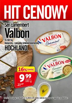 Pogląd gazetki "Promocja - Ser Camembert Valbon" ze sklepu Prim Market ważnej od 22.12.2025