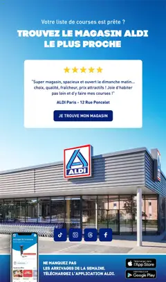 Prévisualisation de Catalogue de la semaine 44 du magasin Aldi formulaire valide 28/10/2025 | Page: 56
