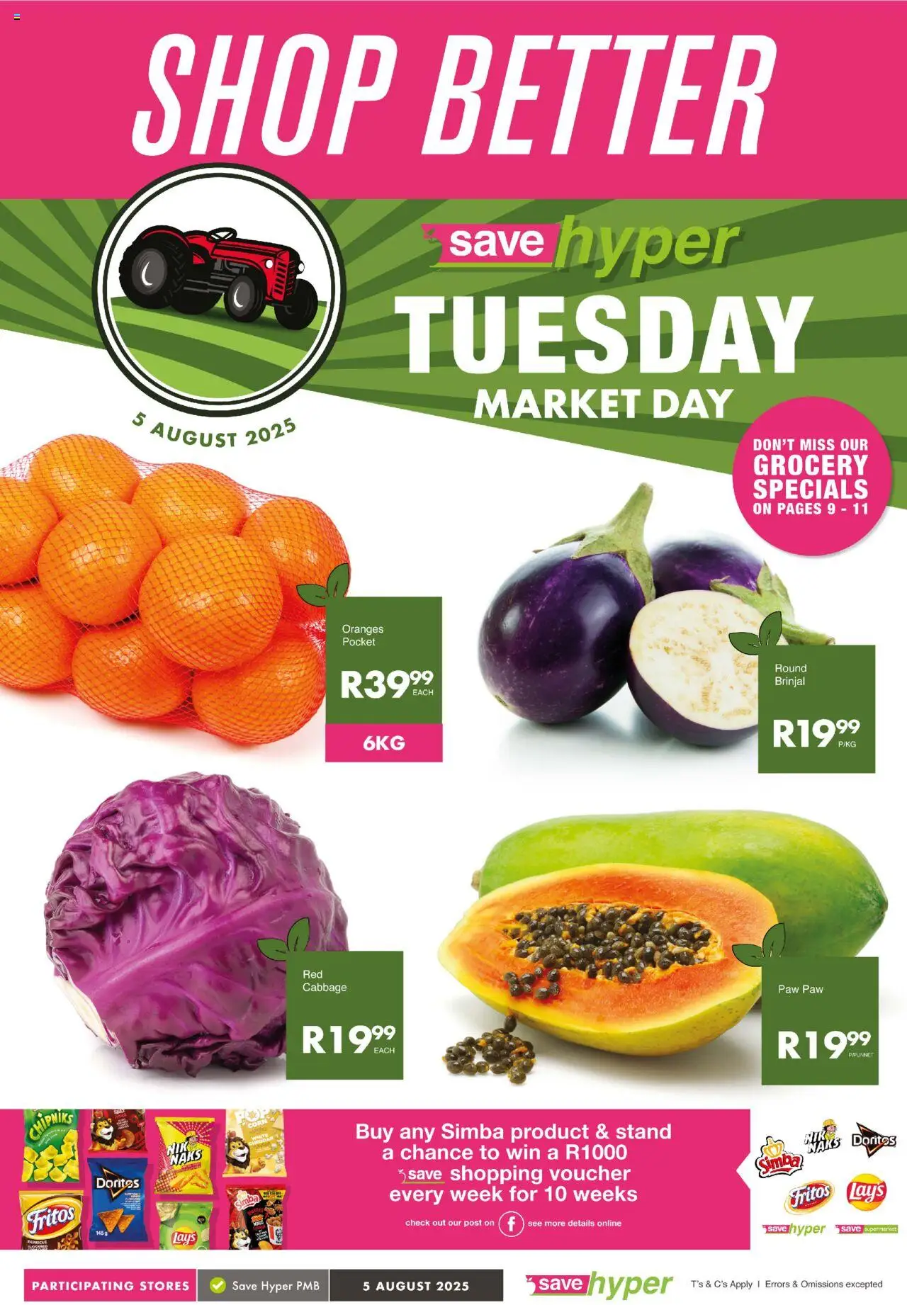 Save Market Day from 05/08 - 05/08/2025 > Promotions