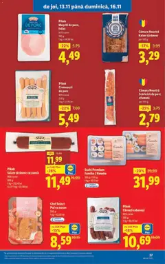 Previzualizarea de cataloage: Lidl Catalog nou valabil de la 10.11.2025 | Pagina: 27