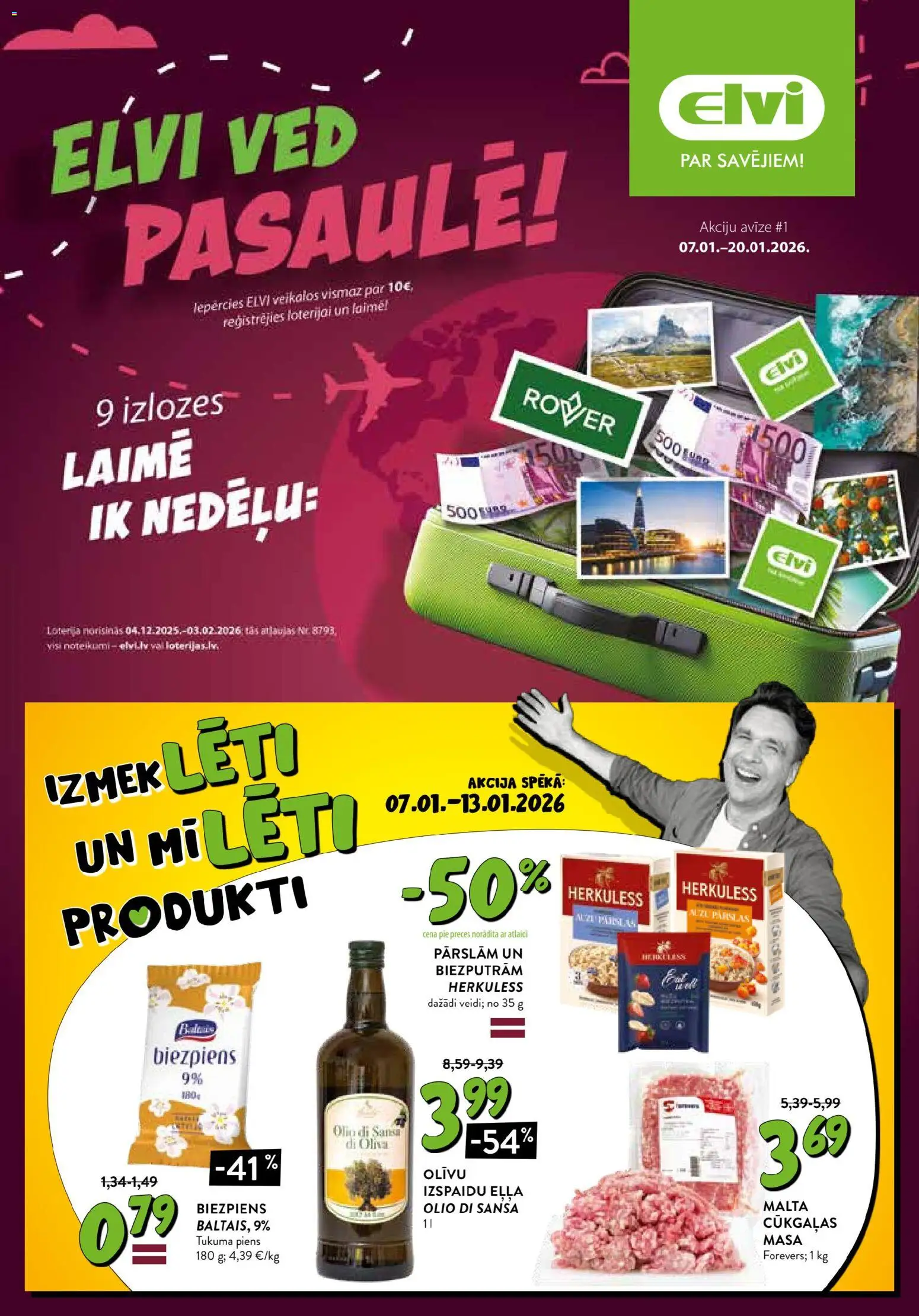 Skatīt Elvi akciju bukletu, derīgs no 2026.01.07