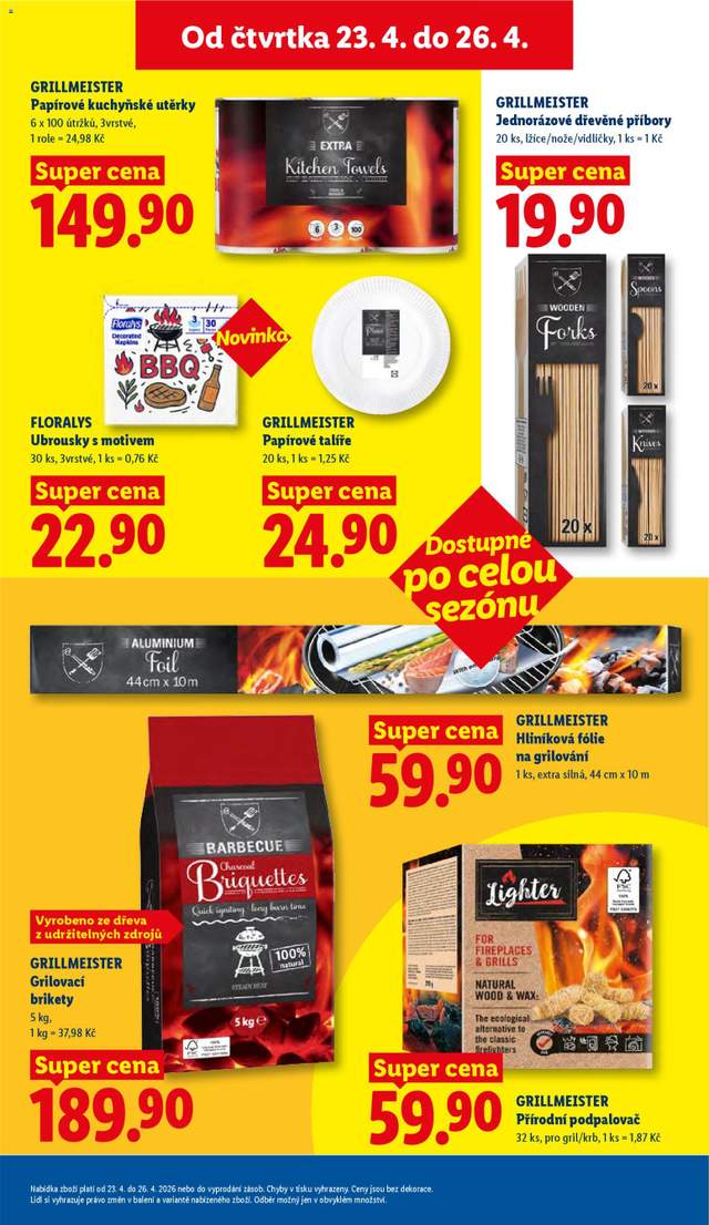 Nový Lidl leták od 23.04.