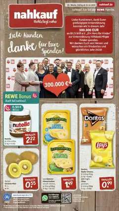 Vorschau von dem Prospekt des Geschäftes Rewe, gültig ab dem 22.12.2025