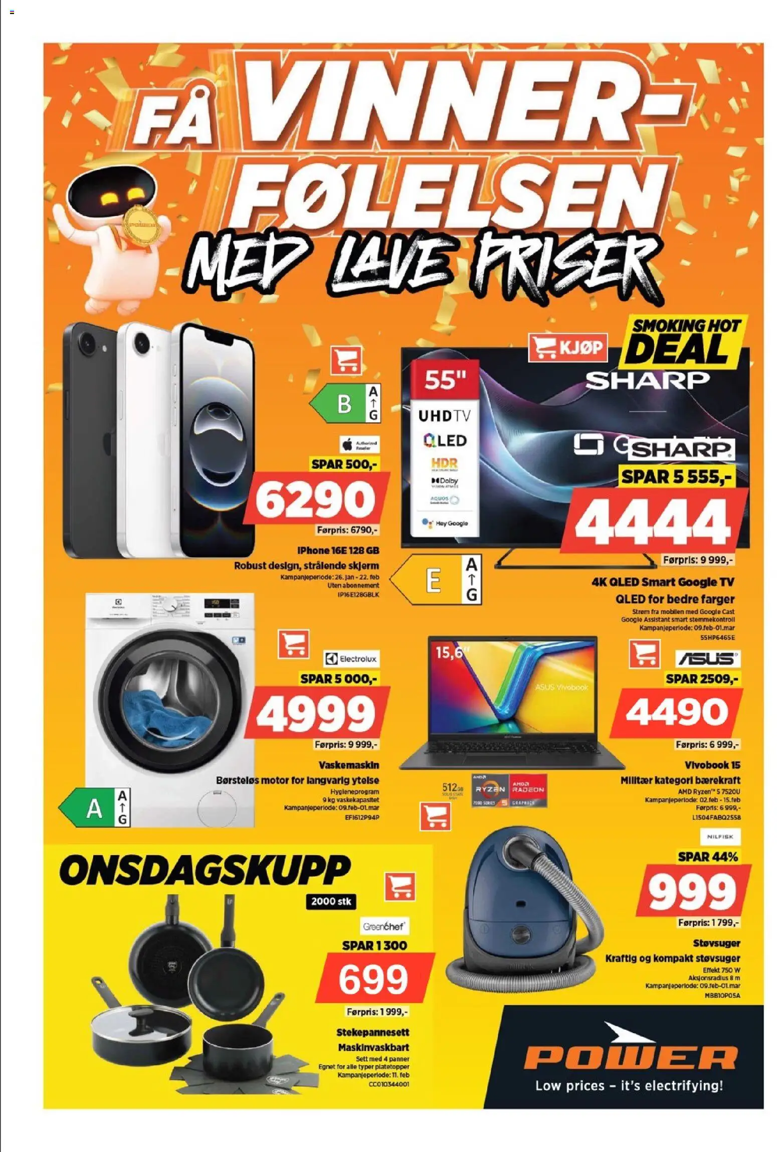 Forhåndsvis Kundeavis fra butikk Power gyldig fra 09/02/2026