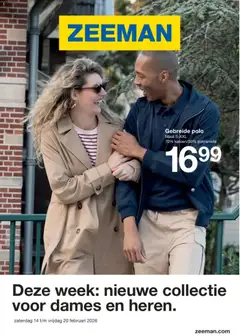 Voorbeeld van Folder van winkel Zeeman geldig vanaf 14/02/2026