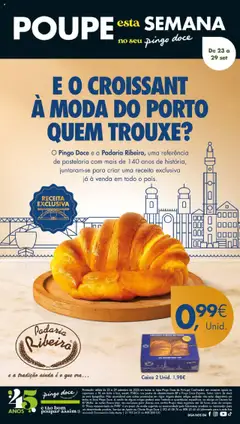 Pré-visualização do folheto da loja Pingo Doce válida a partir de 23/09/2025