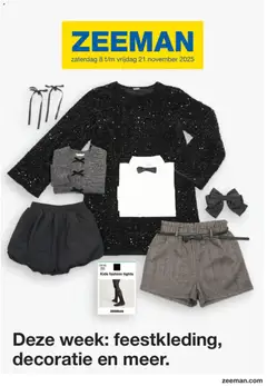 Voorbeeld van Folder van winkel Zeeman geldig vanaf 08/11/2025