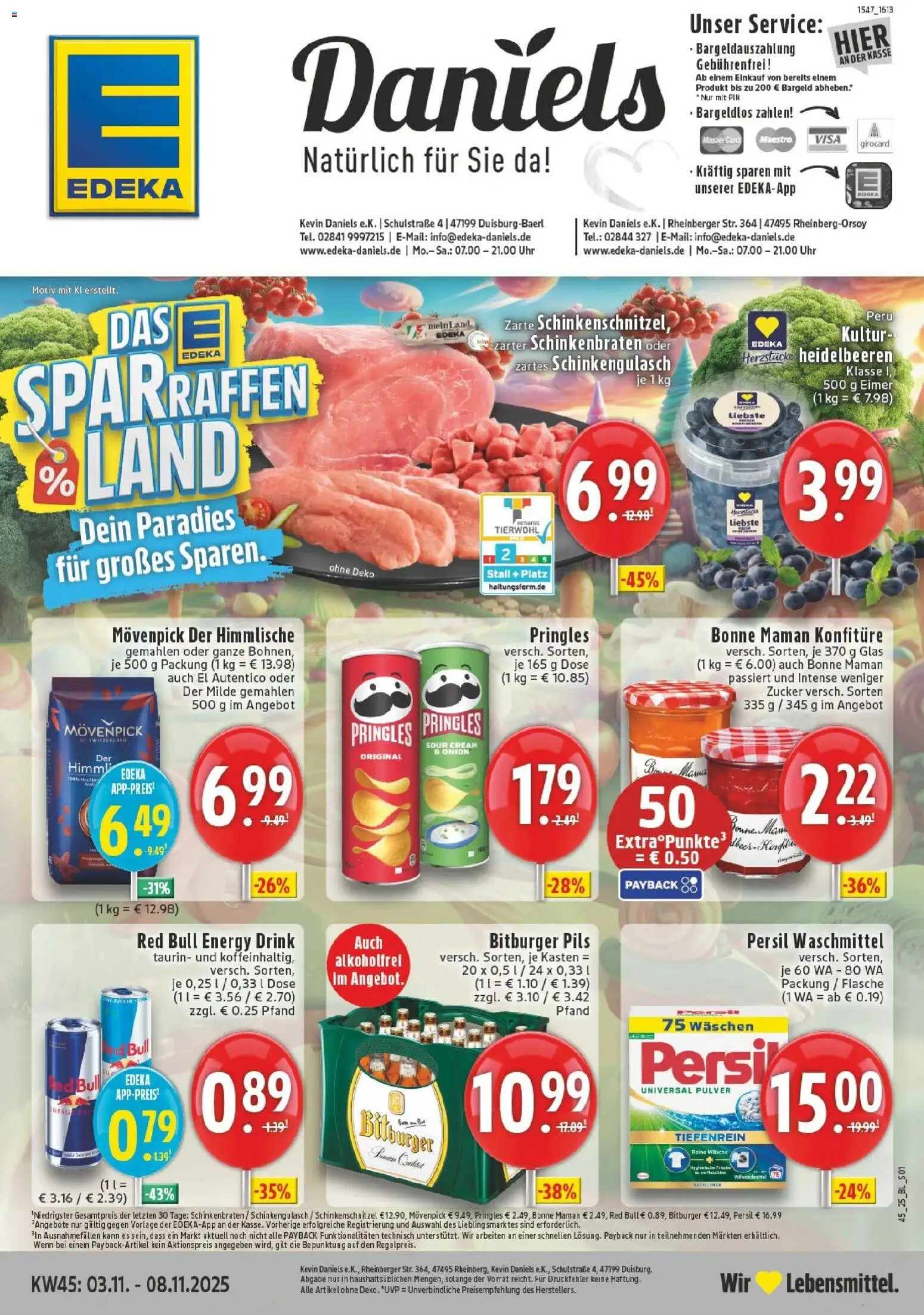 Vorschau von dem Prospekt des Geschäftes Edeka, gültig ab dem 02.11.2025