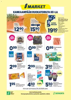 Kaupan S-market Kankaanpää esikatselu, voimassa 21/08/2025
