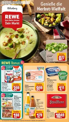 Vorschau von dem Prospekt des Geschäftes Rewe, gültig ab dem 19.10.2025