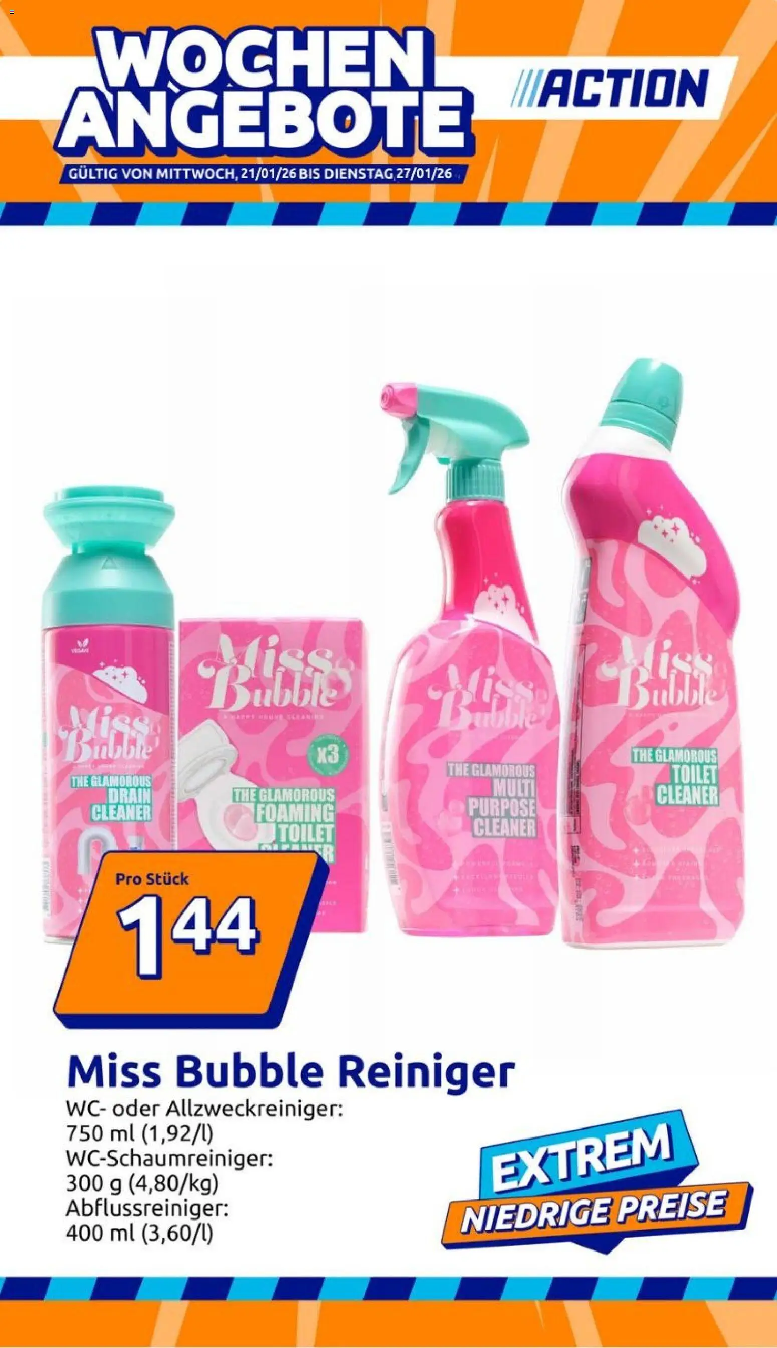Vorschau von dem Prospekt des Geschäftes Action, gültig ab dem 21.01.2026