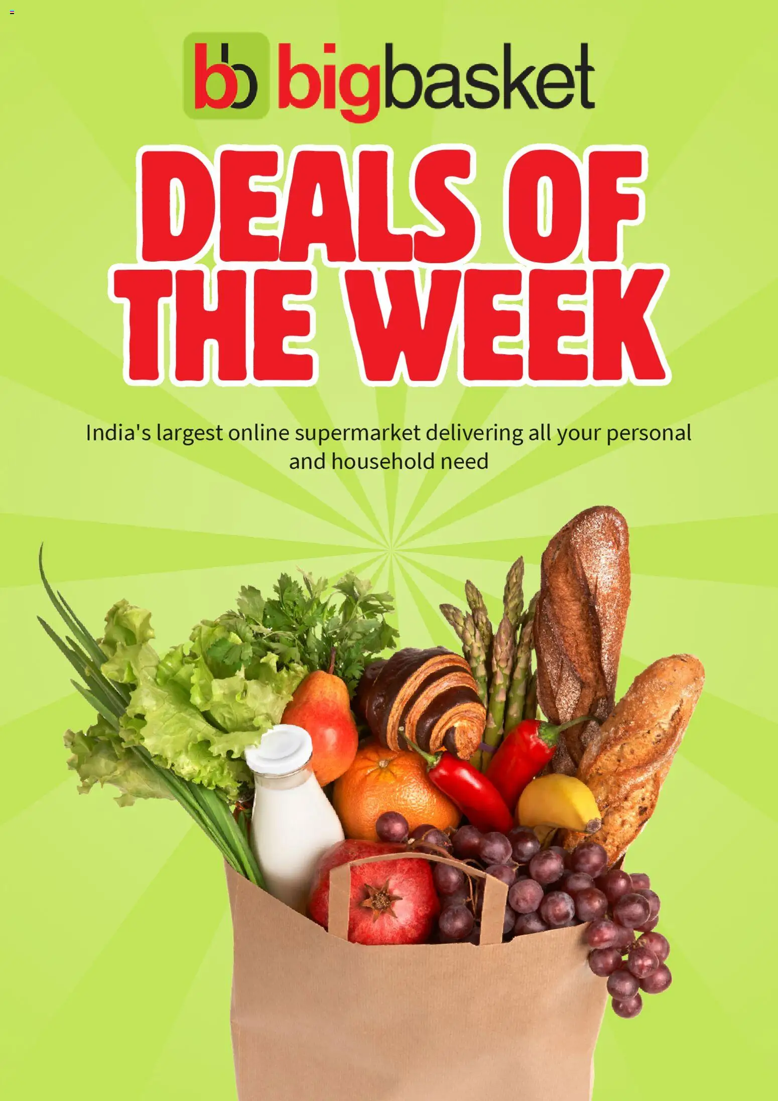 Preview of leaflet BigBasket Catalogue from store BigBasket is valid from 16/03/2026