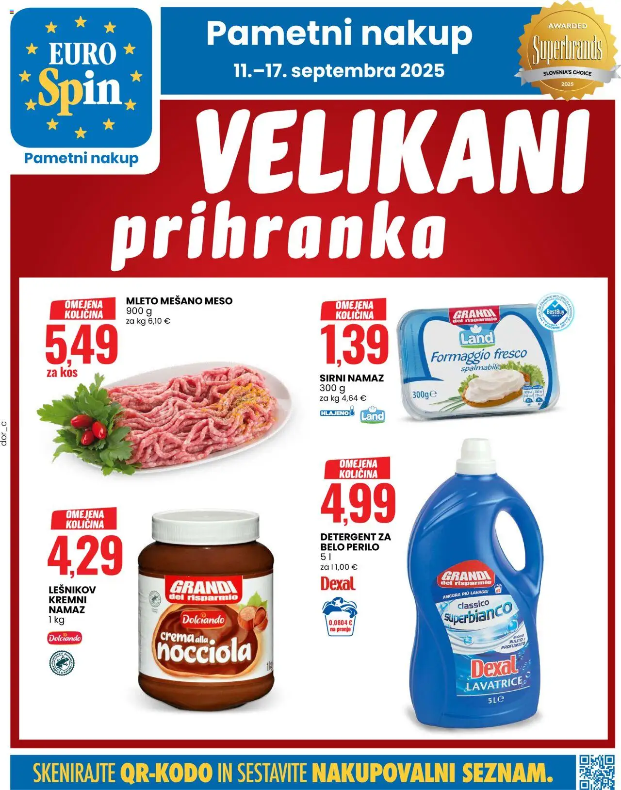 Eurospin Katalog od 11.09.2025 - aktualna ponudba - stran 1