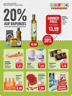 Vorschau von dem Prospekt des Geschäftes Feneberg, gültig ab dem 24.07.2025
