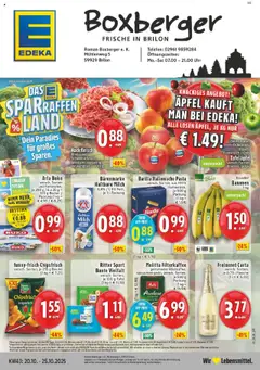 Vorschau von dem Prospekt des Geschäftes Edeka, gültig ab dem 19.10.2025