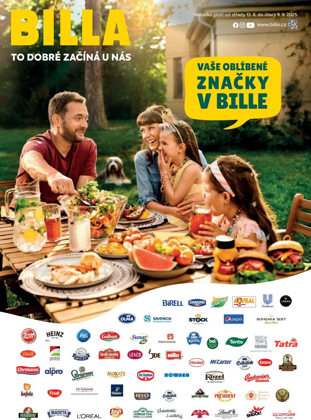  BILLA leták již od 13.08.2025 » Akční "Leták - Partneři"