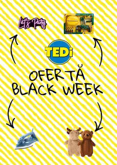 Previzualizarea de cataloage: TEDi Black Friday valabil de la 24.11.2025