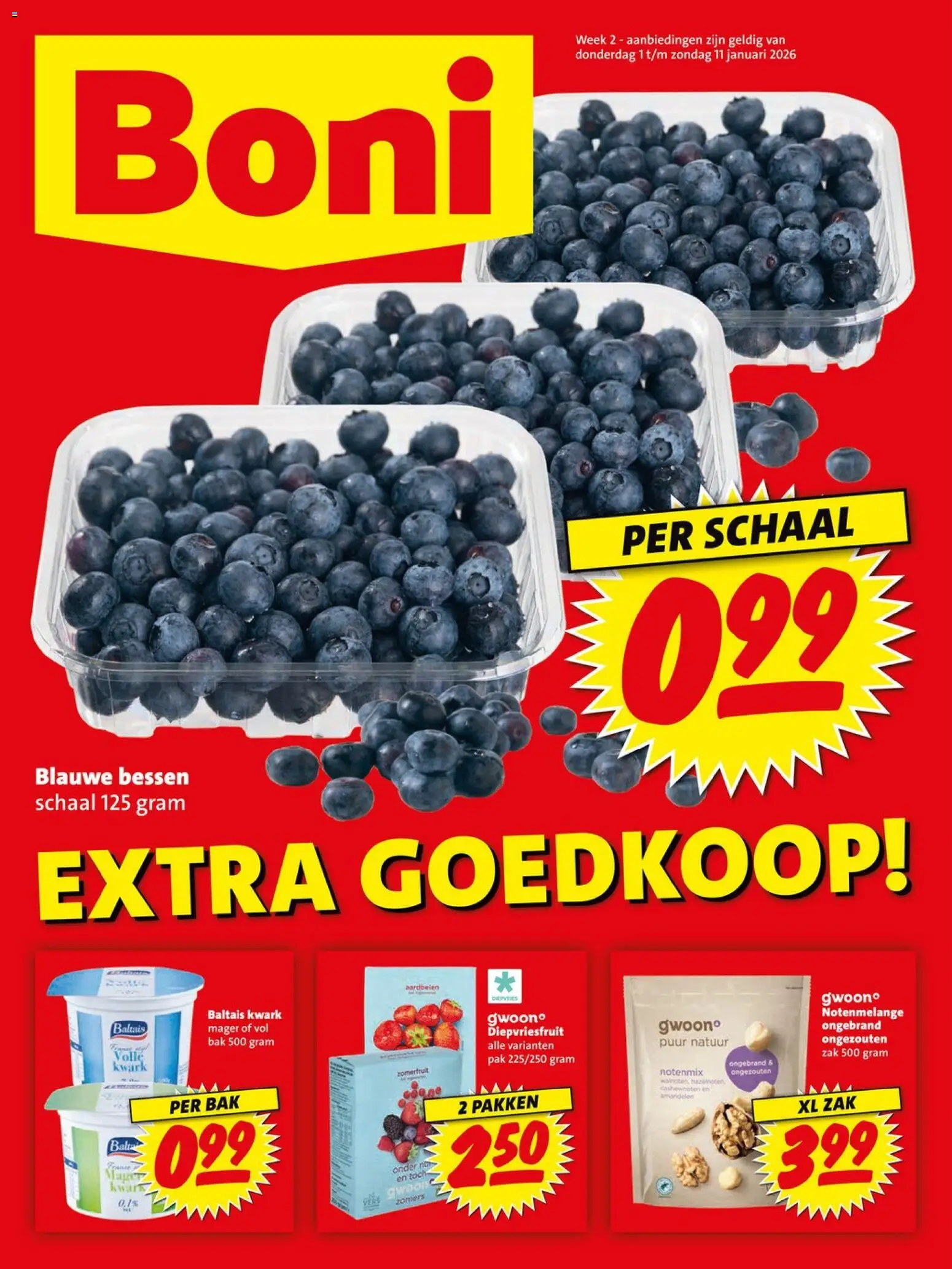 Voorbeeld van Folder week 2 van winkel Boni geldig vanaf 01-01-2026