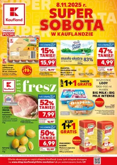 Pogląd gazetki "Super Sobota" ze sklepu Kaufland ważnej od 08.11.2025