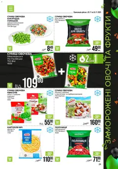 Попередній перегляд каталогу Поточний каталог з магазину VARUS дійсний від 20.11.2025 | Strana: 29