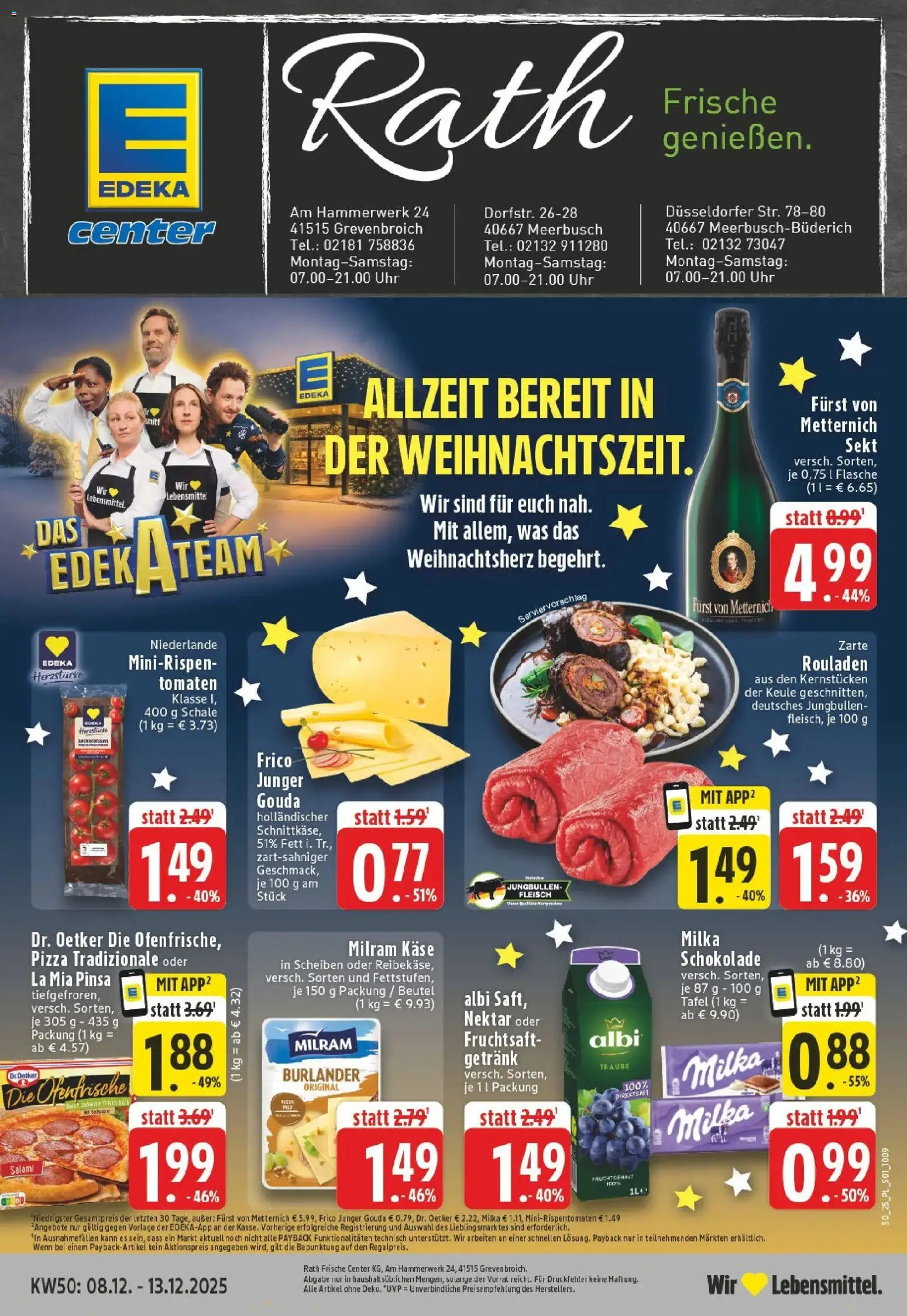 Vorschau von dem Prospekt des Geschäftes Edeka, gültig ab dem 07.12.2025