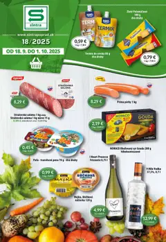 Náhľad Sintra letáku platného od 18.09.2025