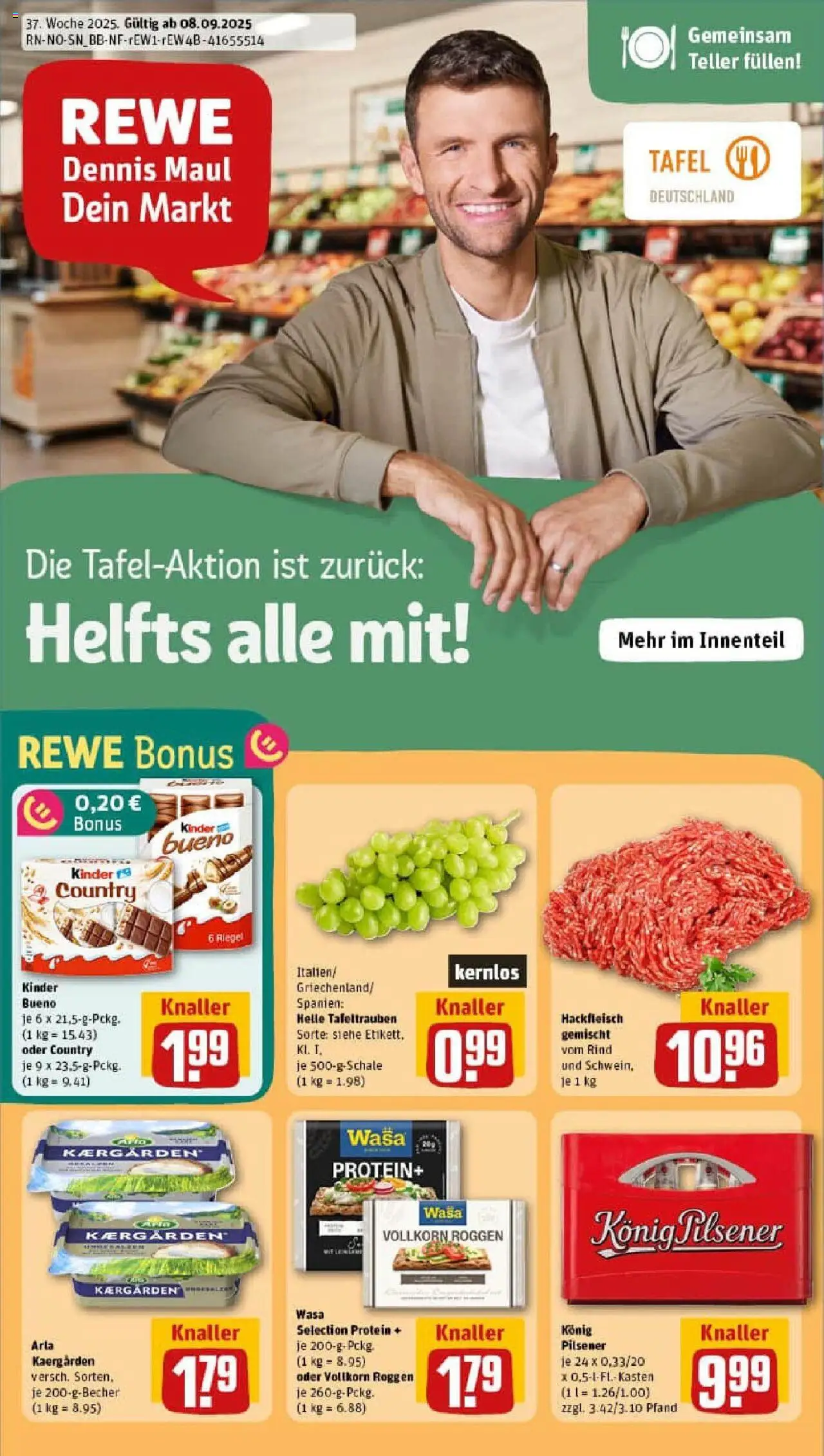 REWE Prospekt ab 07.09.2025 nächste Woche - Prospekt Hameln	