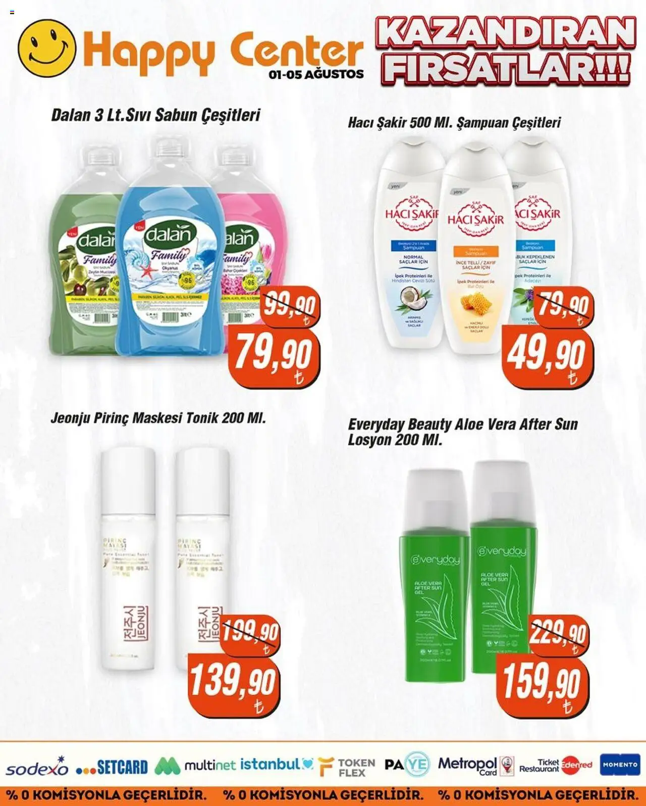 Happy Center Katalog 01 Ağustos 2025 - Broşür, Indirim - Sayfa numarası 1