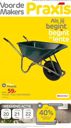 Voorbeeld van Praxis folder van winkel Praxis geldig vanaf 16-03-2026