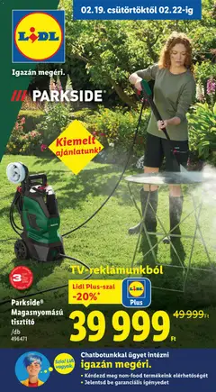 Lidl - Nonfood kínálatunk megtekintése, amely érvényes 2026.02.19.-től