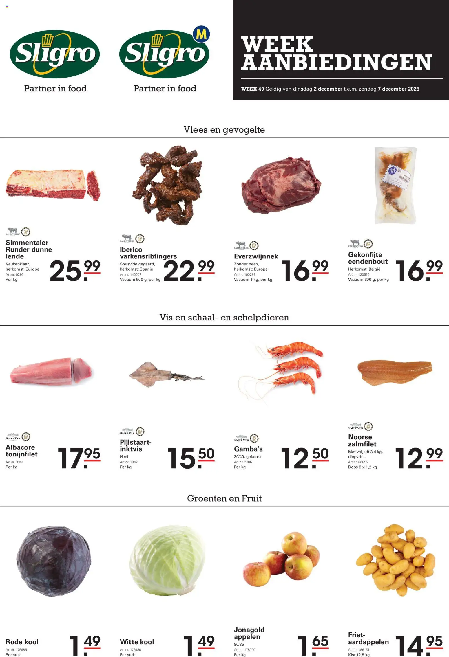 Voorbeeld van Folder van winkel Sligro geldig vanaf 02/12/2025