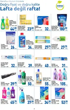 CarrefourSA Katalog 06.11.2025 - Broşürünün önizlemesi | Strana: 31