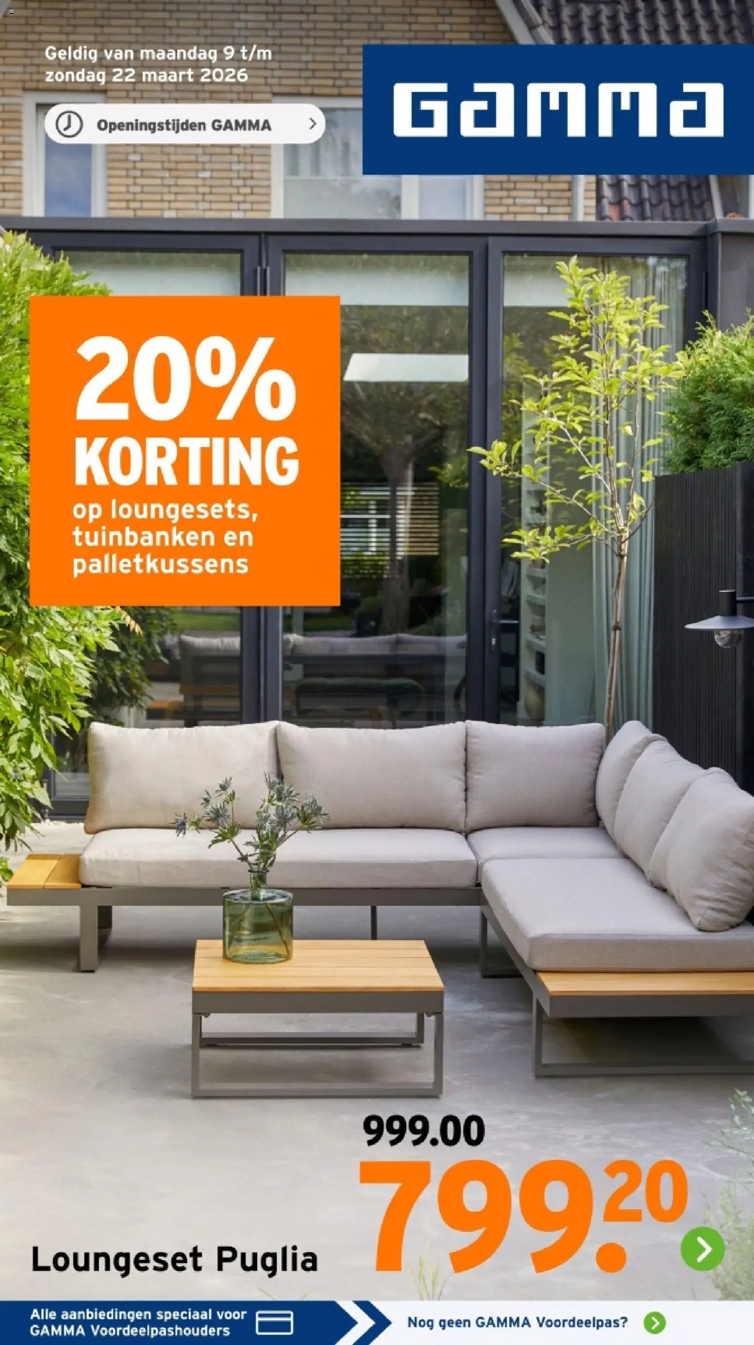 Voorbeeld van GAMMA folder van winkel GAMMA geldig vanaf 09-03-2026