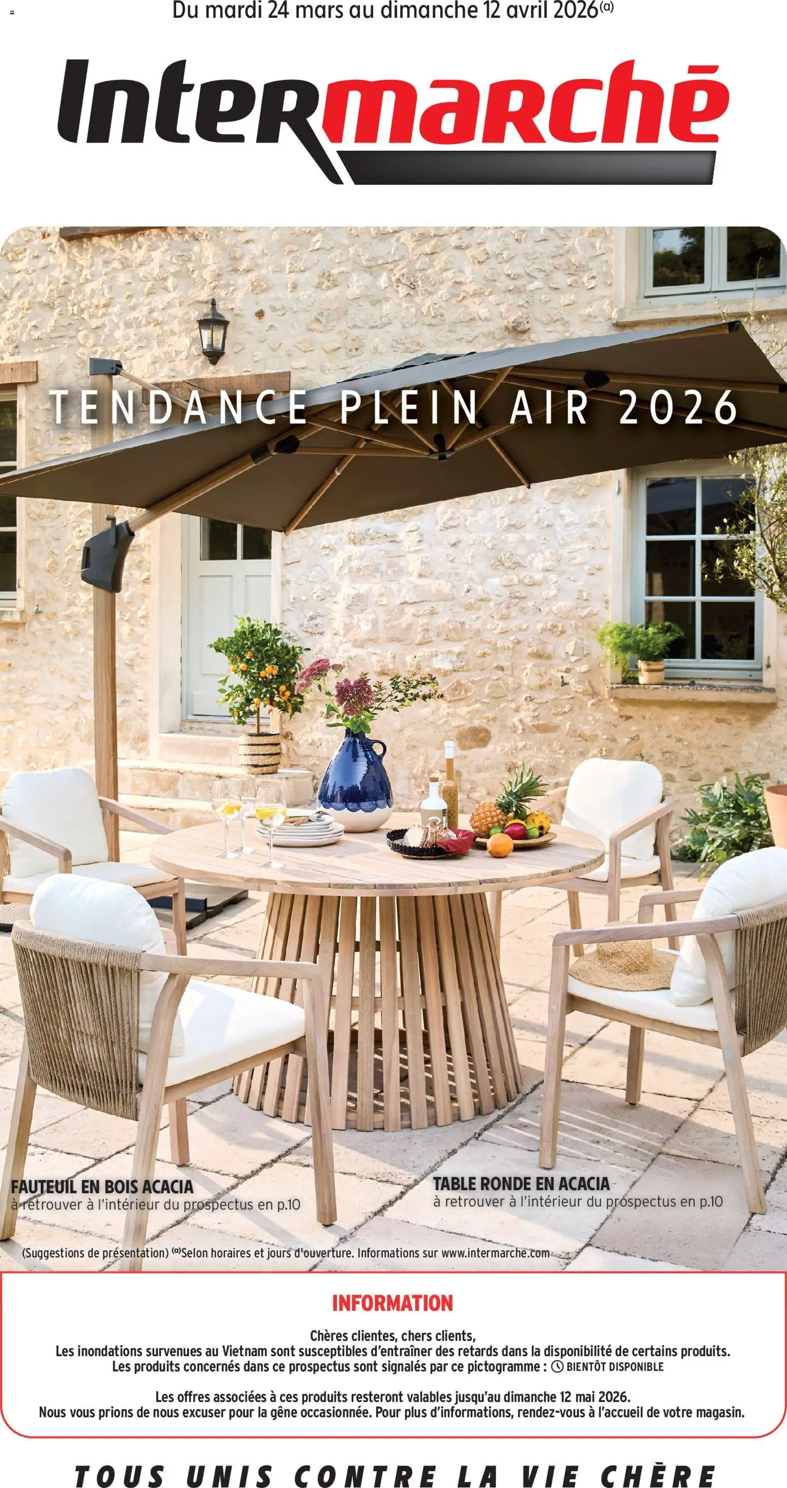 Prévisualisation de Intermarché - Tendance plein air 2026 du magasin Intermarché formulaire valide 24/03/2026