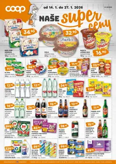 Náhled nabídky: Trefa Leták - COOP naše super ceny platný od 14.01.2026