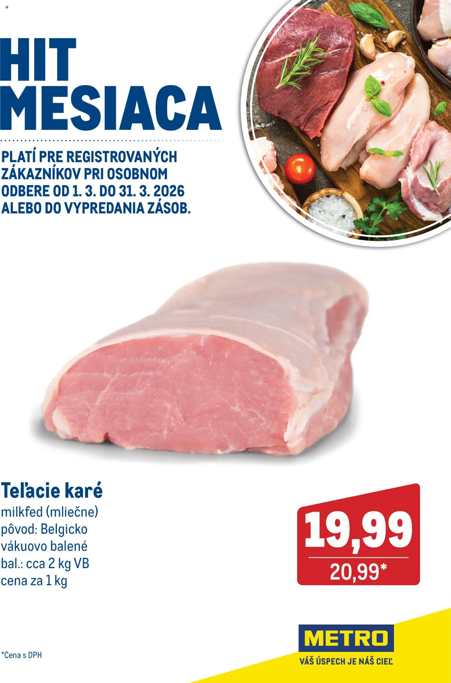 Náhľad Metro letáku platného od 01.03.2026