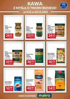Pogląd gazetki "Kawa" ze sklepu Makro ważnej od 09.12.2025