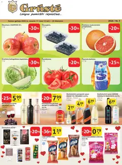 GRUSTE parduotuvės leidinio Leidinys galiojančio nuo 2026.02.11 peržiūra
