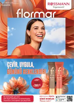 Rossmann Ağustos Güzellik Kataloğu 04.08.2025 - Broşürünün önizlemesi