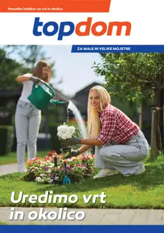 Predogled kataloga iz trgovine Topdom veljaven od 01.04.2025