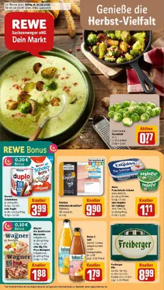 Vorschau von dem Prospekt des Geschäftes Rewe, gültig ab dem 19.10.2025