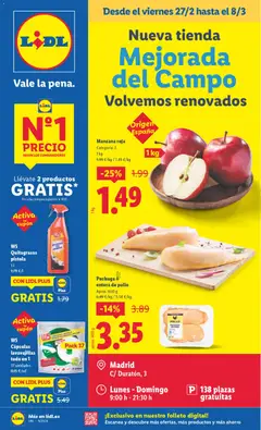 Vista previa del folleto de la tienda Lidl válido desde el 27/02/2026 