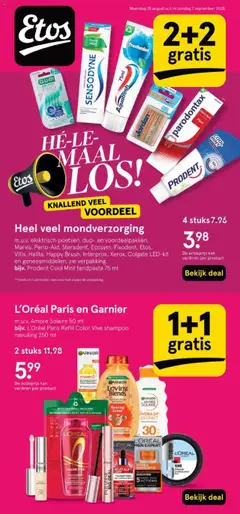 Voorbeeld van Folder van winkel Etos geldig vanaf 25-08-2025