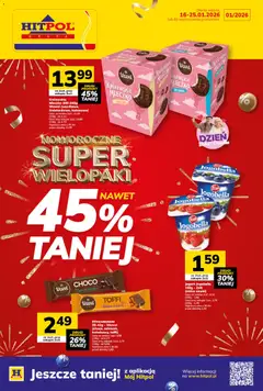 Pogląd gazetki "Gazetka" ze sklepu Hitpol ważnej od 16.01.2026