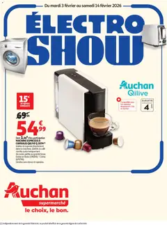 Prévisualisation de ElectroShow supermarchés du magasin Auchan formulaire valide 03/02/2026