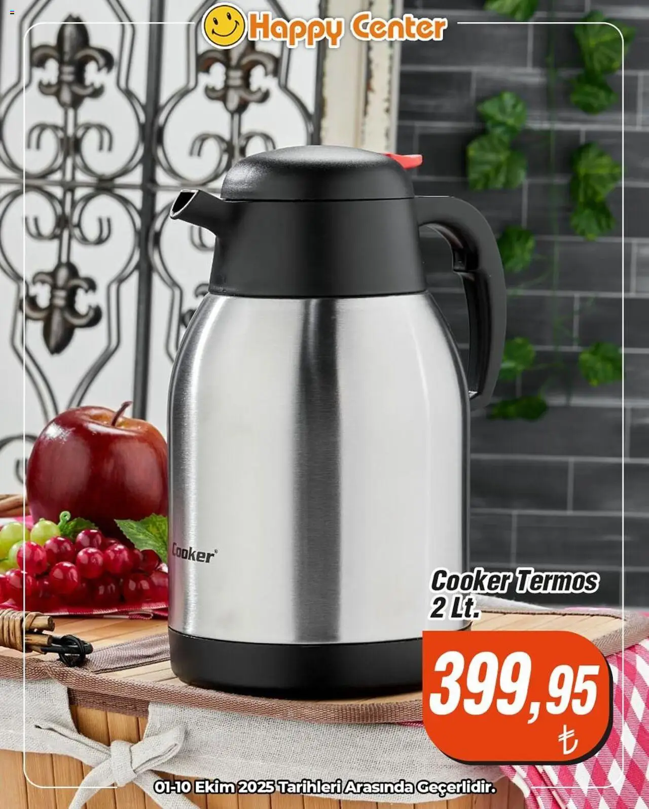 Happy Center Katalog 01 Ekim 2025 - Broşür, Indirim - Sayfa numarası 1